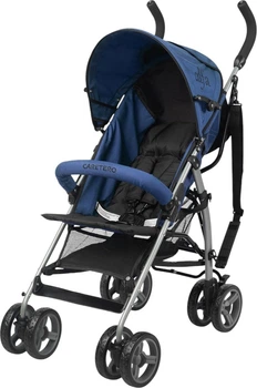 Wózek spacerowy Caretero Alfa ultralekki niebieski (5908310398136)