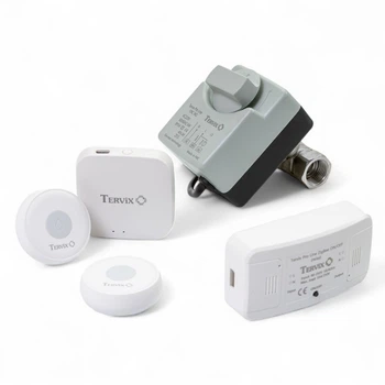 Система защиты от потопа для умного дома Tervix ZigBee Water Stop на 1 трубу 1/2" (4912611-1)