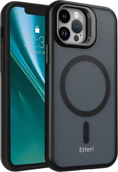 Чохол Etteri Morning Fog для Apple iPhone 12 / 12 Pro Black (5907582340904)