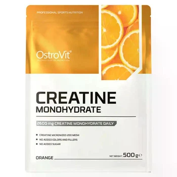Креатин OstroVit Creatine monohydrate 500 г апельсин