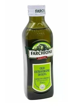 Олія оливкова Farchioni Extra Virgin нерафінована холодного віджиму 250мл(скло)
