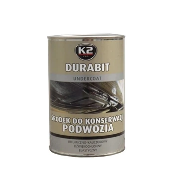 Антикорозійне покриття днища автомобіля K2 DURABIT UNDERCOAT 1L