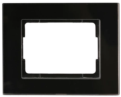 Ramka Vilma XP500 R01V szklana Czarna (477910151811)