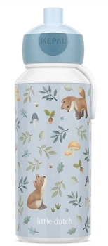 Бутилка для води Mepal Little Dutch Pop-Up Forest Friends 400 мл (8720294048831)