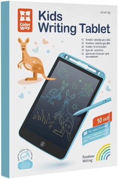 Дитячий графічний кольоровий планшет ColorWay LCD Writing Tablet 10 Blue (CW-WT10C)