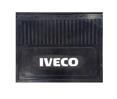 Брызговик резиновый с надписью Iveco 470х370 мм (1105850075)