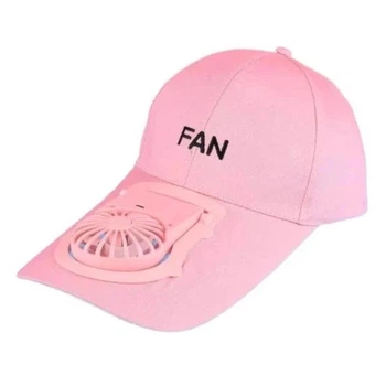 Кепка з вентилятором Fan RS-75 2HF366CV4V Розовий