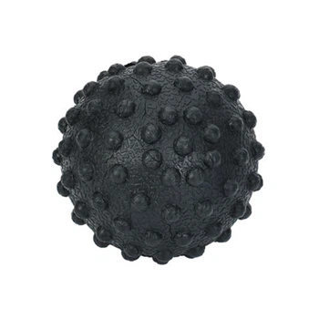М'яч масажний для йоги/фітнесу MS 4191(Black) текстурний, TPR, 5 см, 65 грам