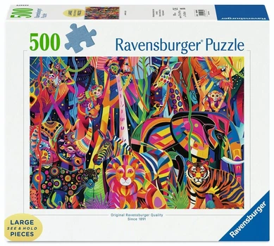 Пазл Ravensburger Коштовні джунглі 500 елементів (4005555018391)