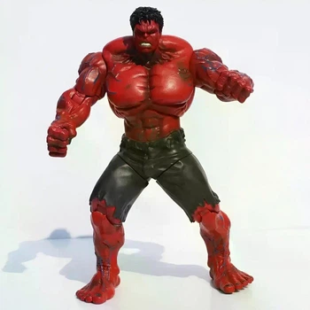 Фигурка Красный Халк 25 см — подвижная коллекционная модель супергероя Marvel