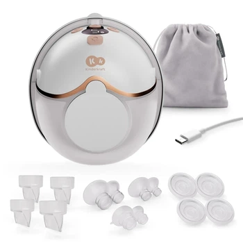 Електричний молоковідсмоктувач Kinderkraft MamaFlow Gold, 5902533931118