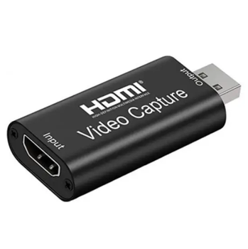 Зовнішня портативна карта відеозахоплення USB2.0 HDMI 1080p Black (424519)