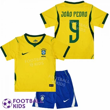 Футбольна форма для дітей JOAO PEDRO 9 збірної Бразилії Third 2026 Brazil FIFA World Cup 135-145 см (set4750-137071-4)