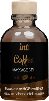 Масажний гель Intt Coffe Massage Gel з ароматом кави 30 мл (5600304015554)