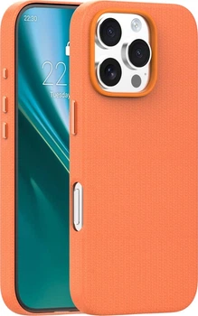 Чохол Etteri Elegant Mag для Apple iPhone 16 Pro Orange (5907674529798)