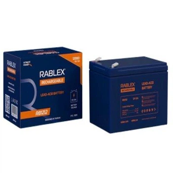 Акумулятор свинцево-кислотний Rablex RB1212 12V 12Ah