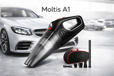 Беспроводной автомобильный пылесос Moltis A1 120W, аккумулятор 2000 mAh, сила всасывания 8000 Pa 10005