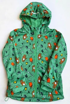 Детская куртка софтшел на флисе Lupilu 122-128 см Softshell водонепроницаемая для мальчиков 521212