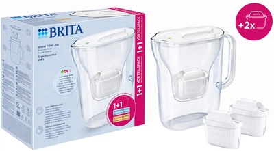 Фільтр-глечик Brita Style Essential Mxpro білий + 2 картриджа (1057795)