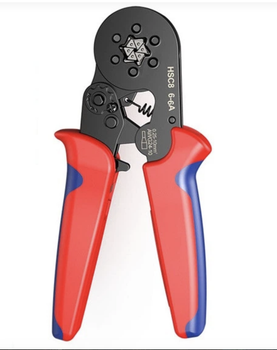 Кліщі обтискні для обтискання наконечників 0,25-6 мм2 AWG24-10 Q-tool top кримпер HSC8_6-6A-solo