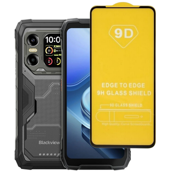 Защитное стекло TDG 9D для Blackview Xplore X1 полная проклейка черный