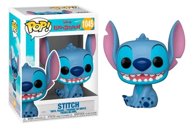 Игровая фигурка Стич с улыбкой Funko POP! Disney Lilo & Stitch Stitch Smiling 55617
