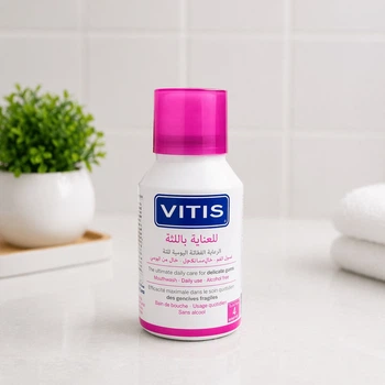Ополіскувач для ясен VITIS Healthy Gums Gingival, для чутливих ясен і проти запалення, 150 мл