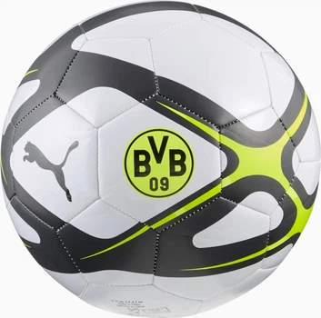 Мяч футбольный Puma BVB Culture Ball 084746-04 №5 Бело-чёрно-жёлтый (4069157807876)