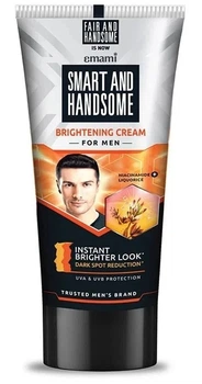 Чоловічий крем для обличчя Emani Smart & Handsome Brightening Cream 30г | Освітлення та вирівнювання тону шкіри | Emami