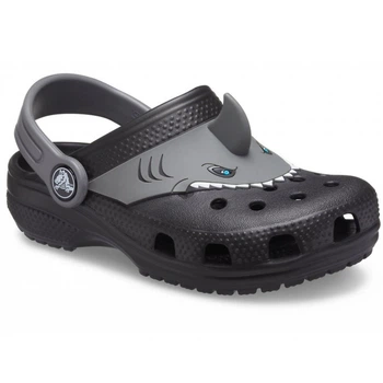 Крокси сабо дитячі Crocs Classic I Am Shark Black 24-25 чорні