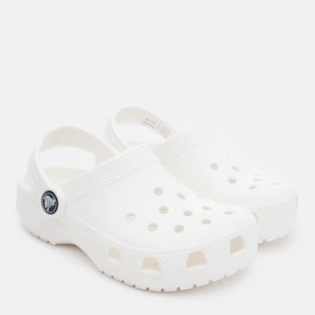 Дитячі крокси сабо Crocs Classic Kids White 34 білі
