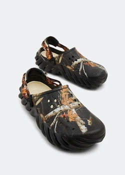 Крокси чоловічі сабо Crocs Echo Realtree Black 42 чорні