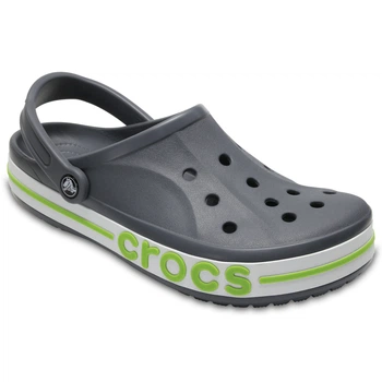 Крокси чоловічі сабо Crocs Bayaband Charcoal 42 сірі