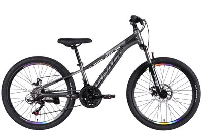 Велосипед AL 24" SPACE PHAETON DD FR рама-11" графитовый 2026