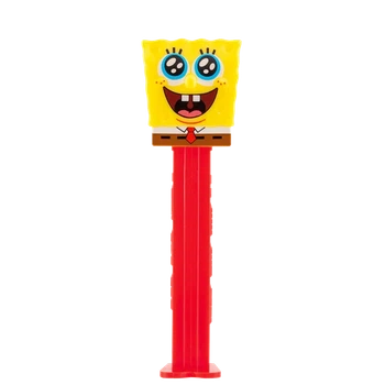 PEZ Dispenser SpongeBob SquarePants (Диспенсер PEZ «Спанч Боб» - Спанч Боб милый) с конфетами 17 г (2 х 8,5 г)