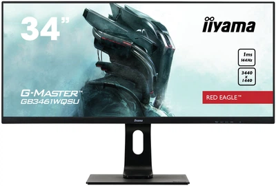 Монитор 34'' Iiyama G-Master GB3461WQSU-B1 Ultra WQHD IPS 144 Гц b1
