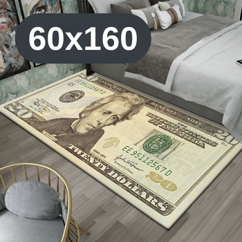 Стильний та зносостійкий килим для дому "20 доларів" 60х160 KT8000503