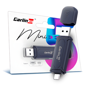 Адаптер CarlinKit Mini 5.0 2air для бездротового Apple CarPlay / Android Auto