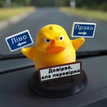 Декоративная утка лево - право, Право или лево, Доверяй, но проверяй