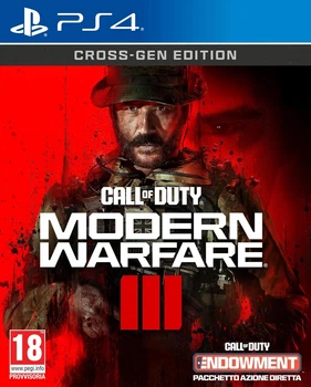Видеоигра, Activision, Call of Duty: Modern Warfare III Cross‑Gen (PS4/PS5) бандл BONUS C.O.D.E. мультиплеер - Уценка