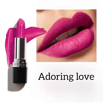 Матовая губная помада Avon «Ультра» Adoring Love/Насыщенно розовый