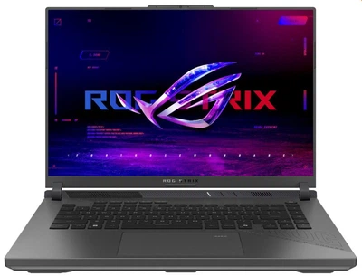 Ноутбук Asus ROG Strix G16 G614PP (G614PP-WH94), AMD Ryzen 9 8940HX, NVIDIA GeForce RTX 5070, 16Гб/1Тб, Windows 11, Black