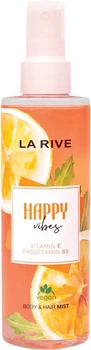 Парфюмированный спрей для тела и волос La Rive Happy Vibes 200 мл (5903719640213)