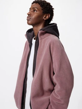 Кардиган Uniqlo розмір XXL бузковий (73) (479792)