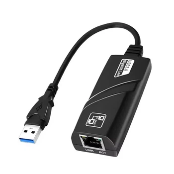 Мережевий адаптер USB 3.0 — Ethernet RJ45 Gigabit Lan 10/100/1000 Мбіт/с