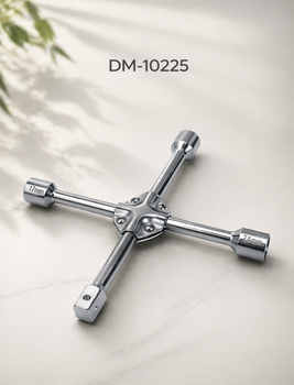 Ключ баллонный крестовой Moltis усиленный 400 мм 17/19/21 мм + 1/2" DM-10225 10022