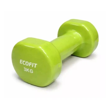 Гантель Ecofit MD2025 з вініловим покриттям 3 кг