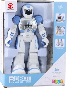 Робот на радіокеруванні  LEAN Toys SMART BOT говорить та танцює Синій 28841 (5905991088226)