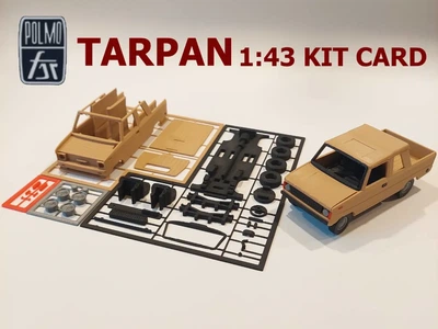 Збірна модель автомобіля FSO Tarpan в масштабі 1:43. Aivory