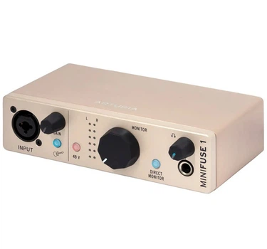 Аудиоинтерфейс Arturia MiniFuse 1 Champagne Edition
